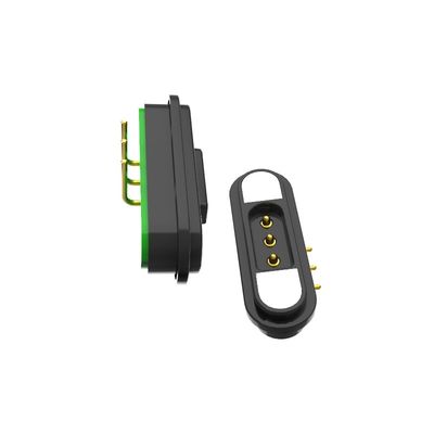 3 Pin Magnetic Connectors 5A Pogo Pin Magnetic Connector 12V Male Female