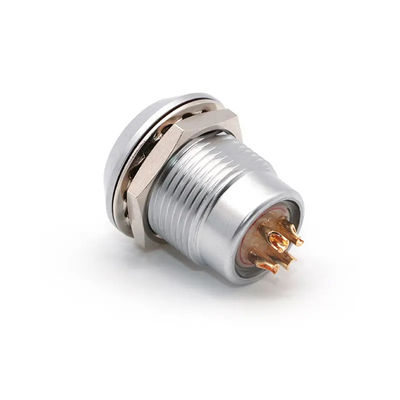 IP65 IP68 Female Fixed Socket 2P 3P 4P 5P MGG Push Pull Connectors Vacuum Tight