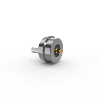 Dia. 6.0mm Round Magnetic Connector Silver Magnetic Power Connector 12v
