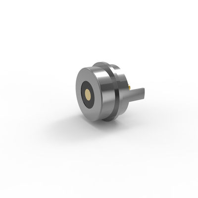 Dia. 6.0mm Round Magnetic Connector Silver Magnetic Power Connector 12v