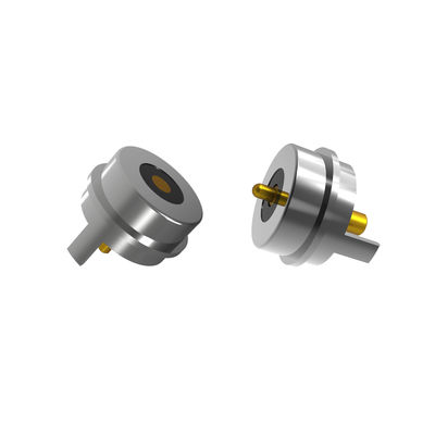 Dia. 6.0mm Round Magnetic Connector Silver Magnetic Power Connector 12v