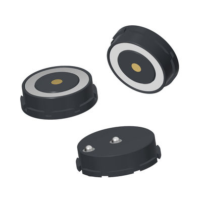 10A Current Circular 2-Pin Magnetic Pogo Pin Connector That Rating Of Temperature  260℃