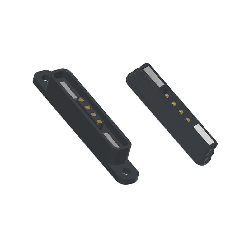 4 Pin Magnetic Connectors Male And Female Magnetic Pogo Pin Connector